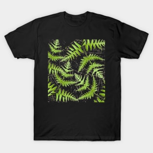 Woodsy fern print T-Shirt